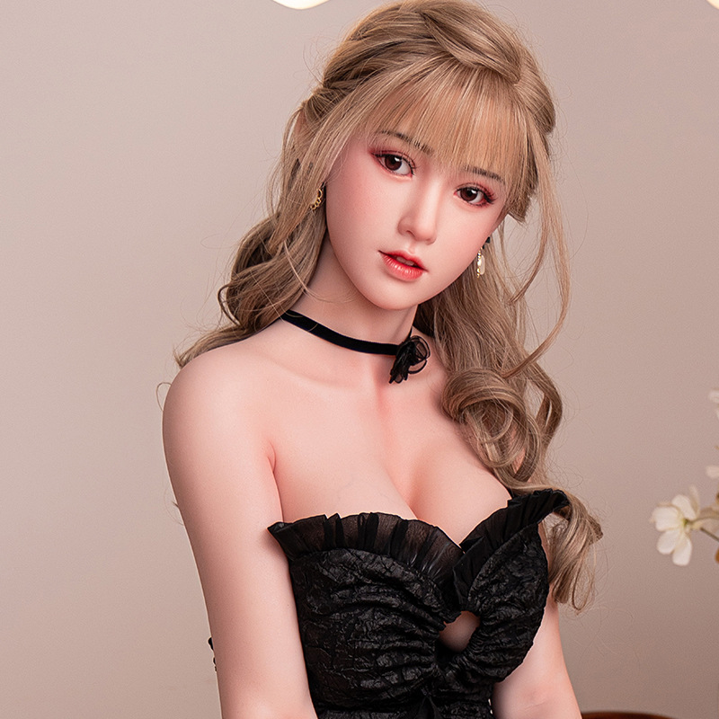Full-body solid silicone inflatable beautiful doll, anti-real version, fully aut